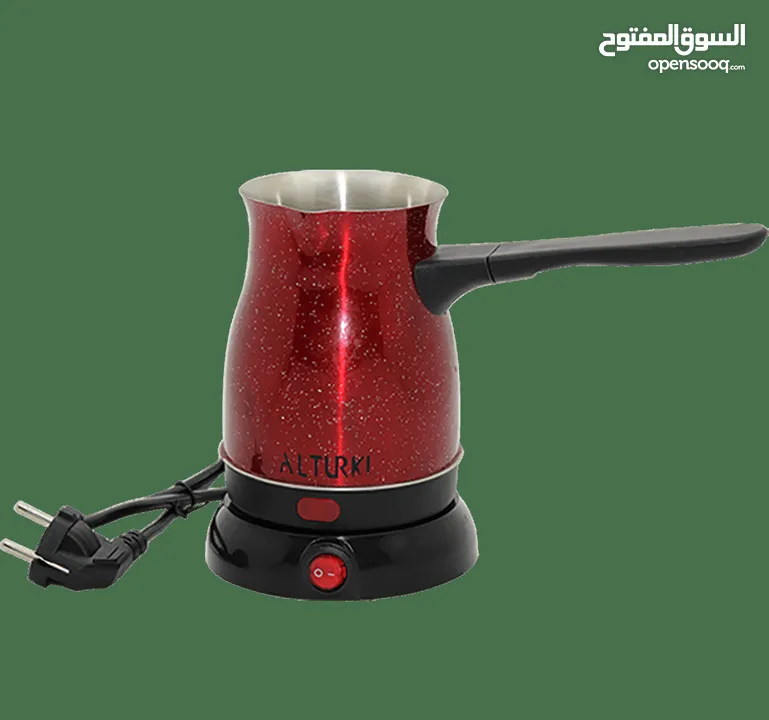 غلاية قهوة بالكهرباء تركي جديدة بالكرتونه
