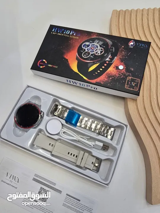 ساعة HW10 Pro الذكية مع شاشة AMOLED