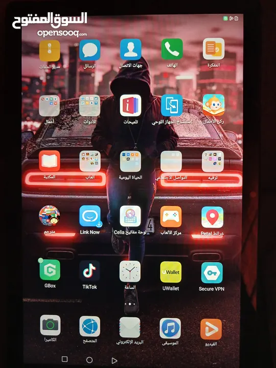 تابلت هواوي matepad T10s بحال الوكاله مع الكرتونه  والشاحن الأصلي