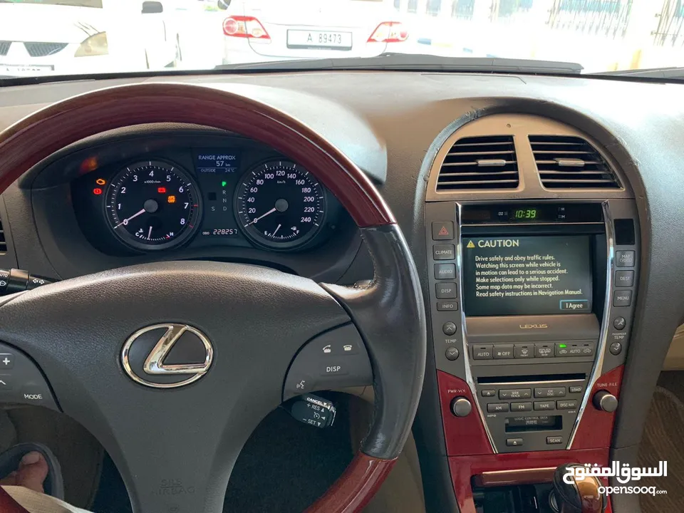 Lexus ES 350  Model = 2008 GCC Mileage = 260000 Demand = 22,000 AED