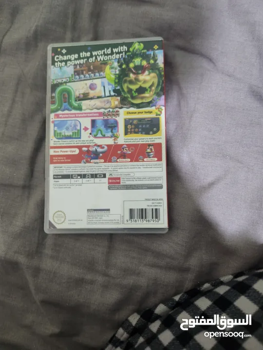 لعبة نينتندو سويتش super Mario Wonderنينتندو سويتش مع كينترولار