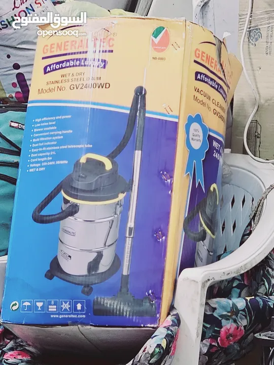 vacuum cleaner only 2 ddays used