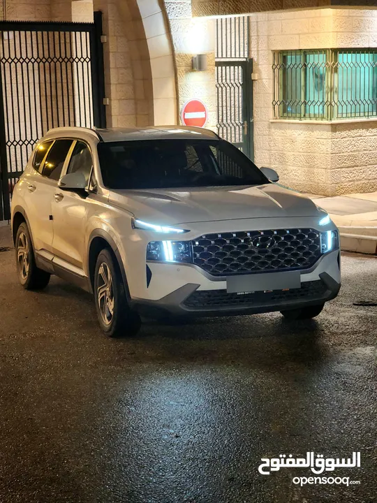 هنداي سنتافي  2020 ترخيص 2020  4/2 عداد 56 الف  2200cc