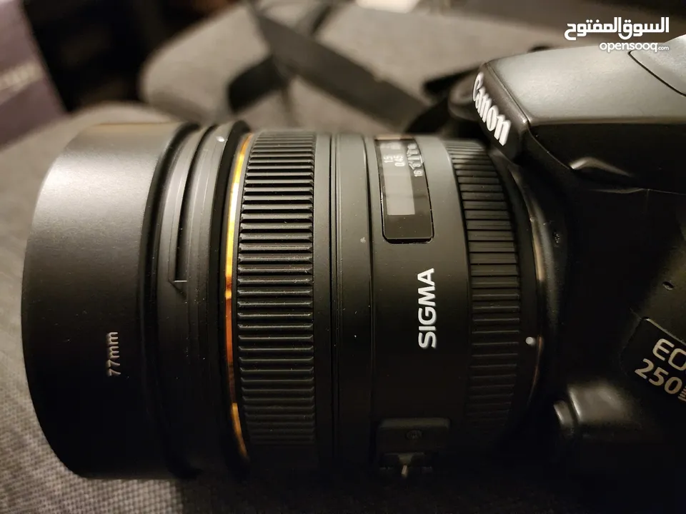 SIGMA 50mm f1.4 EX DC HSM for Canon EF made Japan