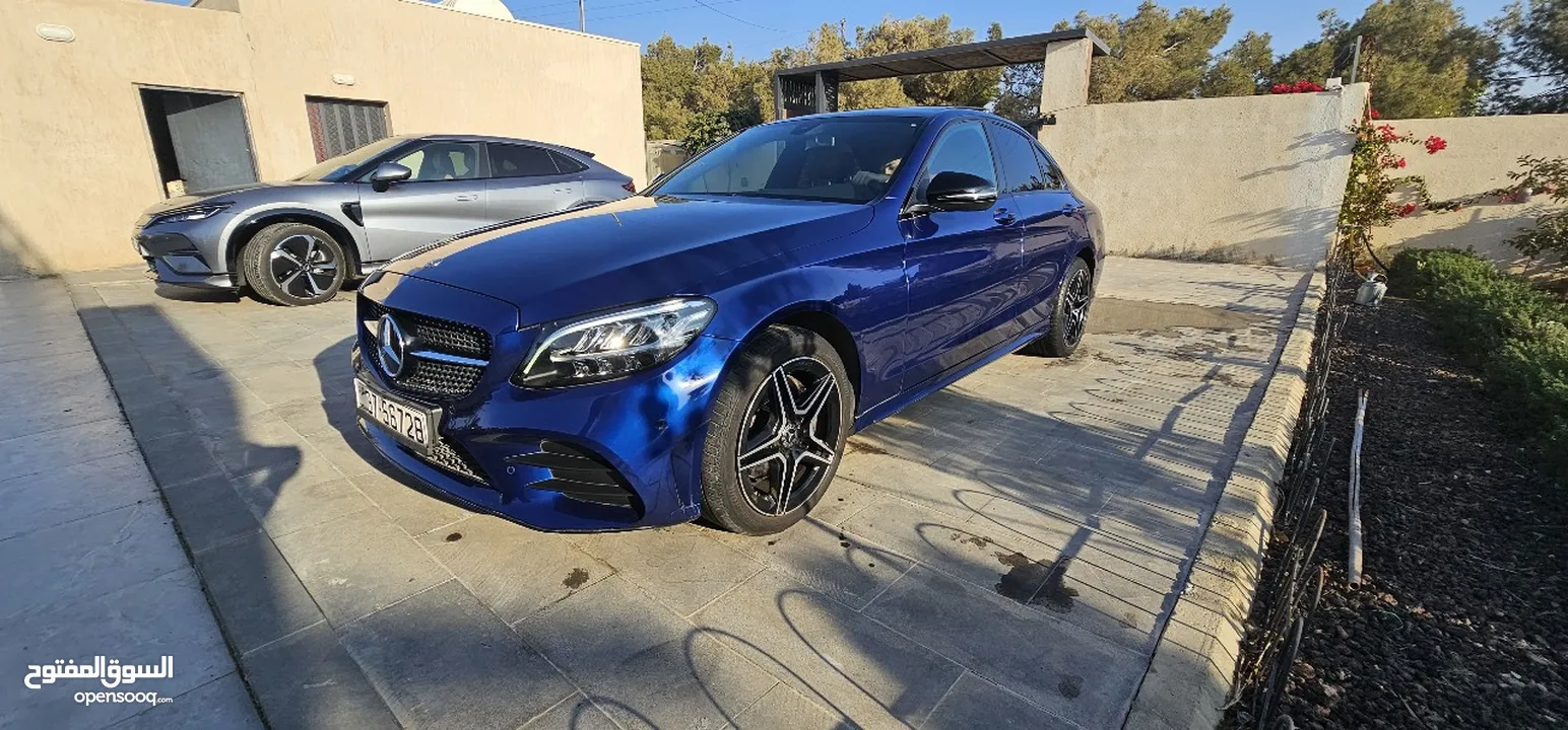 مرسيدس سي 200 AMG + 4Matic + Night Package موديل 2019 مواصفات خاصة ولون مميز Mercedes C200 year 2019