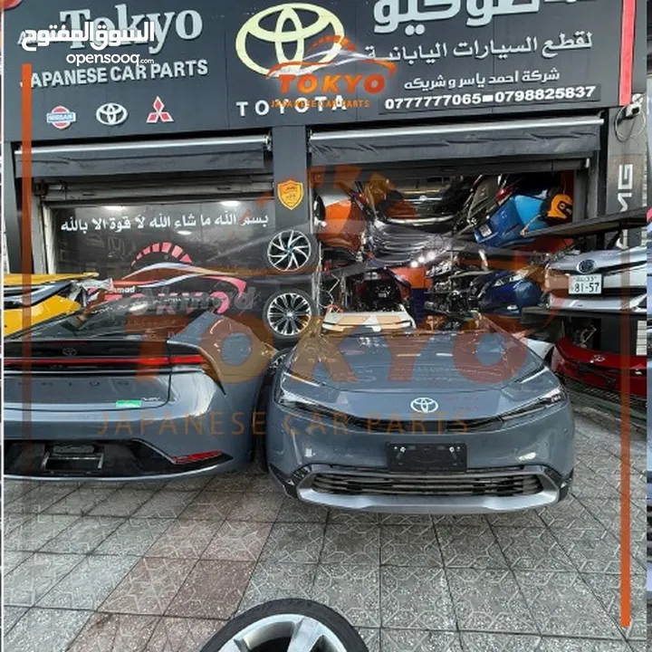 قطع مياكنيك والبودي وبطاريات الهايبرد ومحركات اصليه مستعمل يابانيه بحالة ممتازه تويوتا بريوس ونسيان