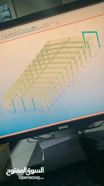 رسام 3D steel structure خبرة 5 سنوات  سرعة ودقة بلعمل