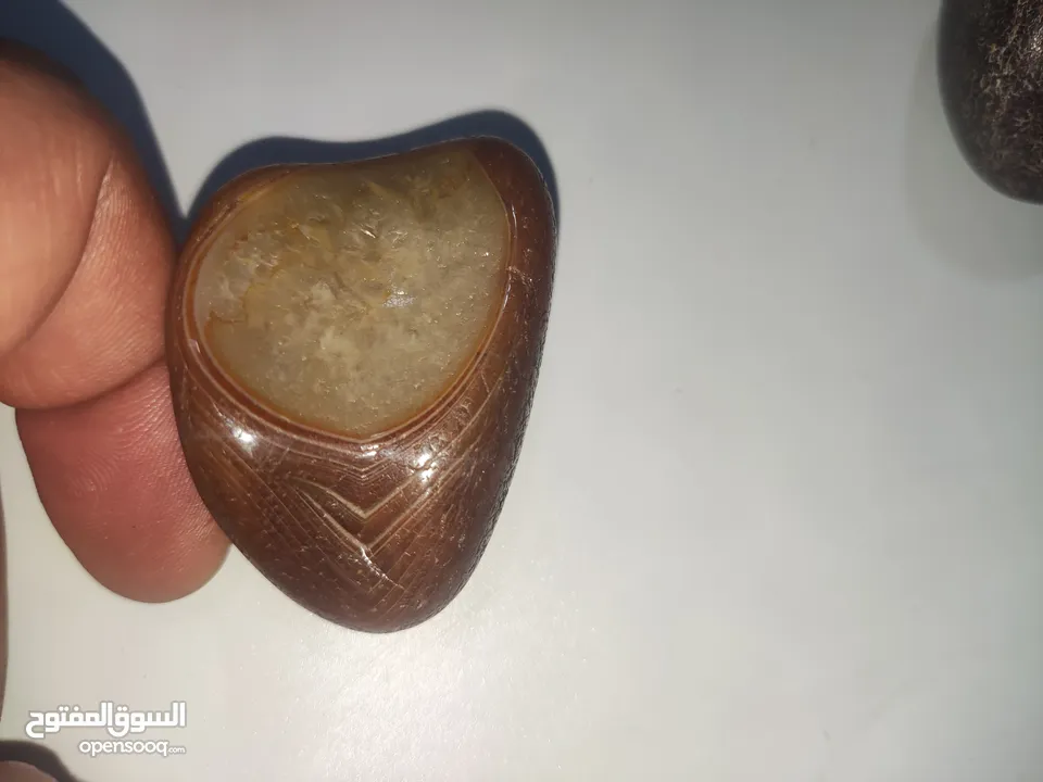 حجر العقيق النادر - Rare Agate Stone