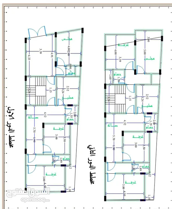 عمارة سكنية عظم دور واحد شارع 12 المساحة 2,57 لبنة عشاري