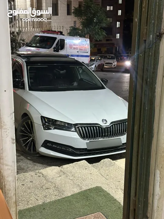 سكودا سوبير موديل 2016 فحص ممتاز للبيع