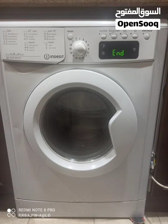 indesite front load washing machine