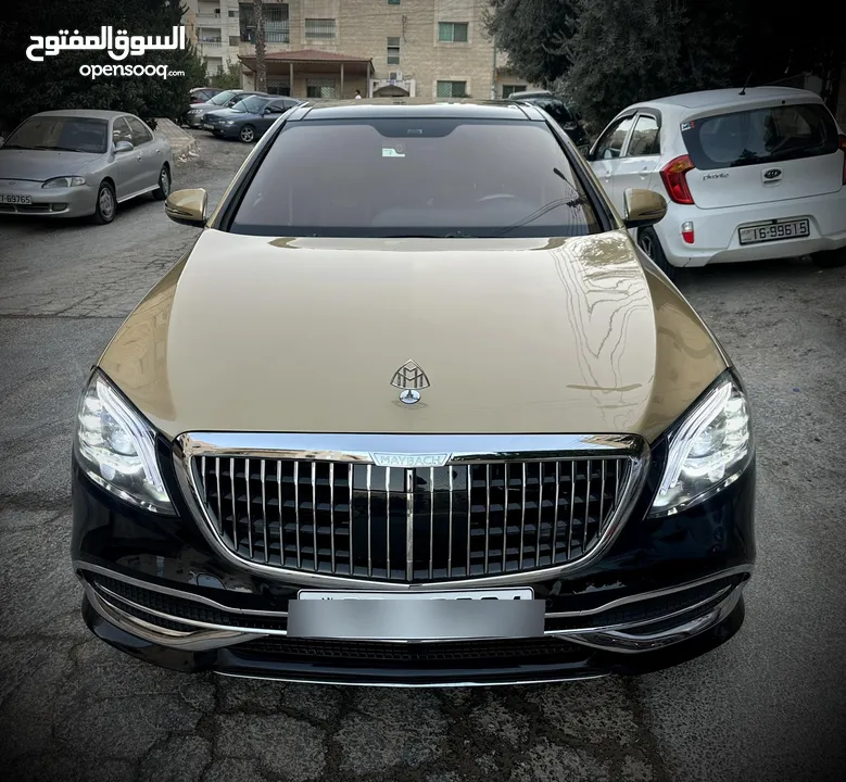 مرسيدس s500 موديل 2006 محوله 2019 مايباخ