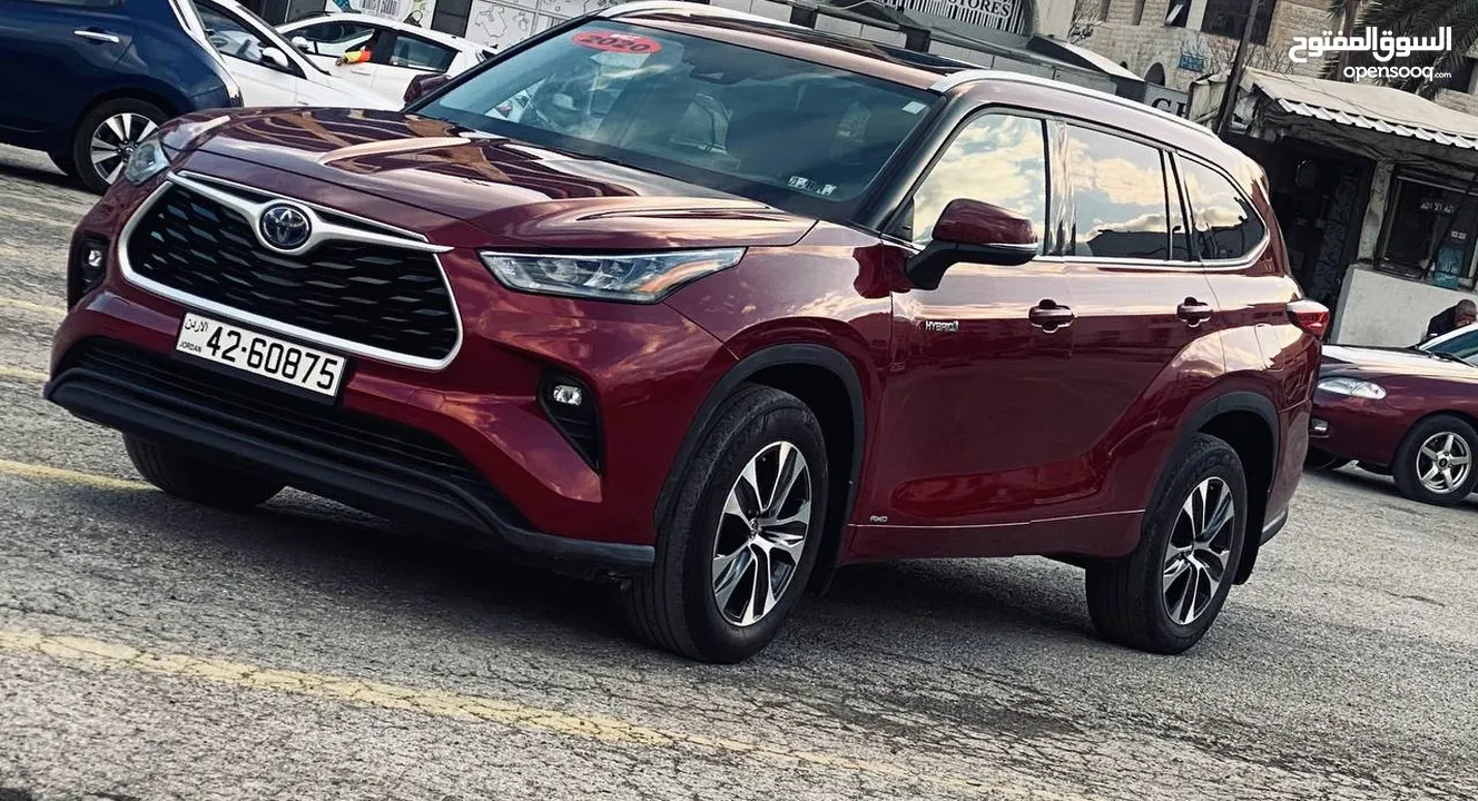 Toyota Highlander hybrid XLE 2020 كاش وبالاقساط