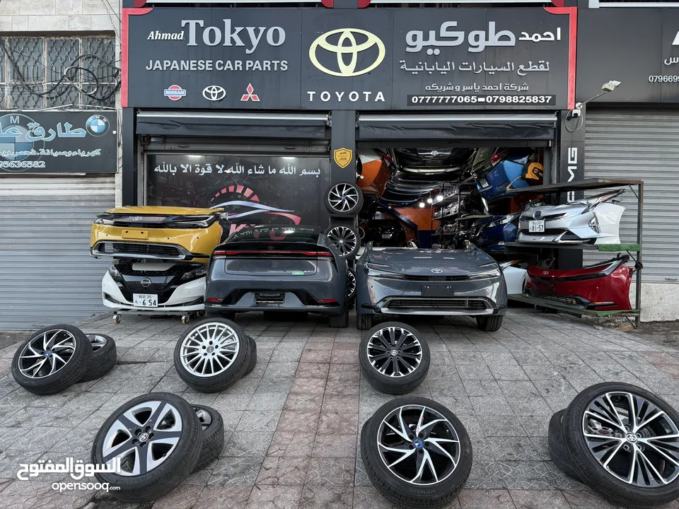 جميع قطع تويوتا بريوس  ونيسان ليف 2010-2025  متوفر بطاريات هايبرد ومحركات تويوتا مياكنيك وبودي