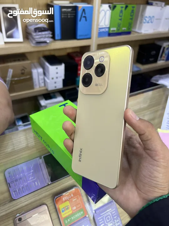 INFINIX HOT 40  PRO  BOX PACKED DELIVERY ALL UAE