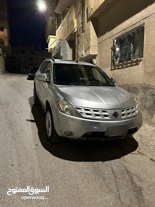 Nissan morano 2006 سيارة للبيع نضيفة جير جديد كوشوك نضيف جنط اصلي نقل كروم 20