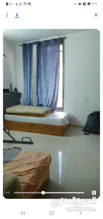 شقه طابق تاتي للبيع غرفتين وصالون ومطبخ وجمام