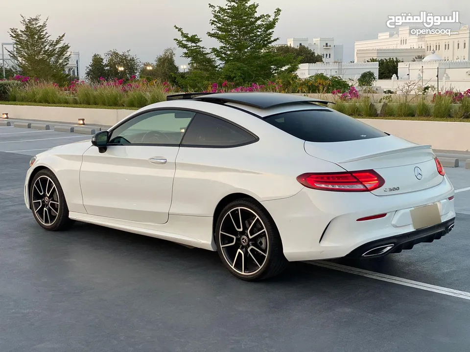 C300 2019 كوبيه AMG للبيع او البدل مع فورويل