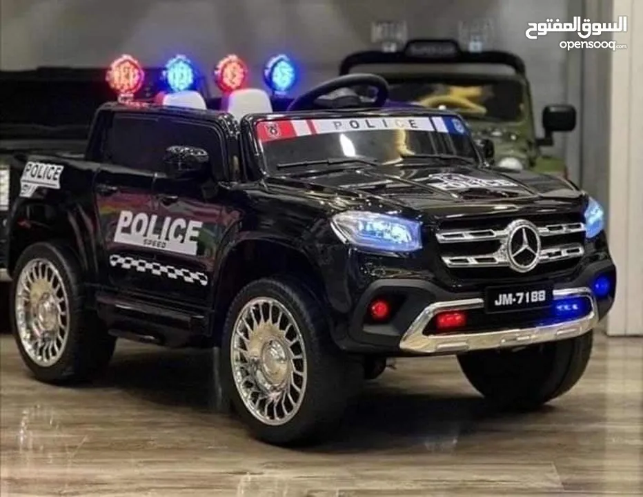 سيارات شحن العاب اطفال police بكب مرسيدس 4*4 Mercedes_ Benz