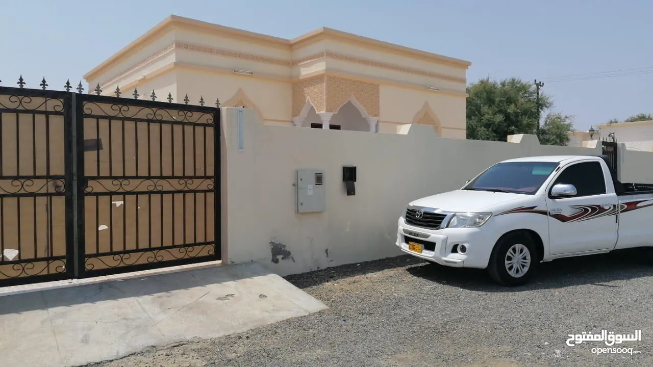 بيت ارضي للايجار قريب جامعه صحار Ground floor house for rent near Sohar University