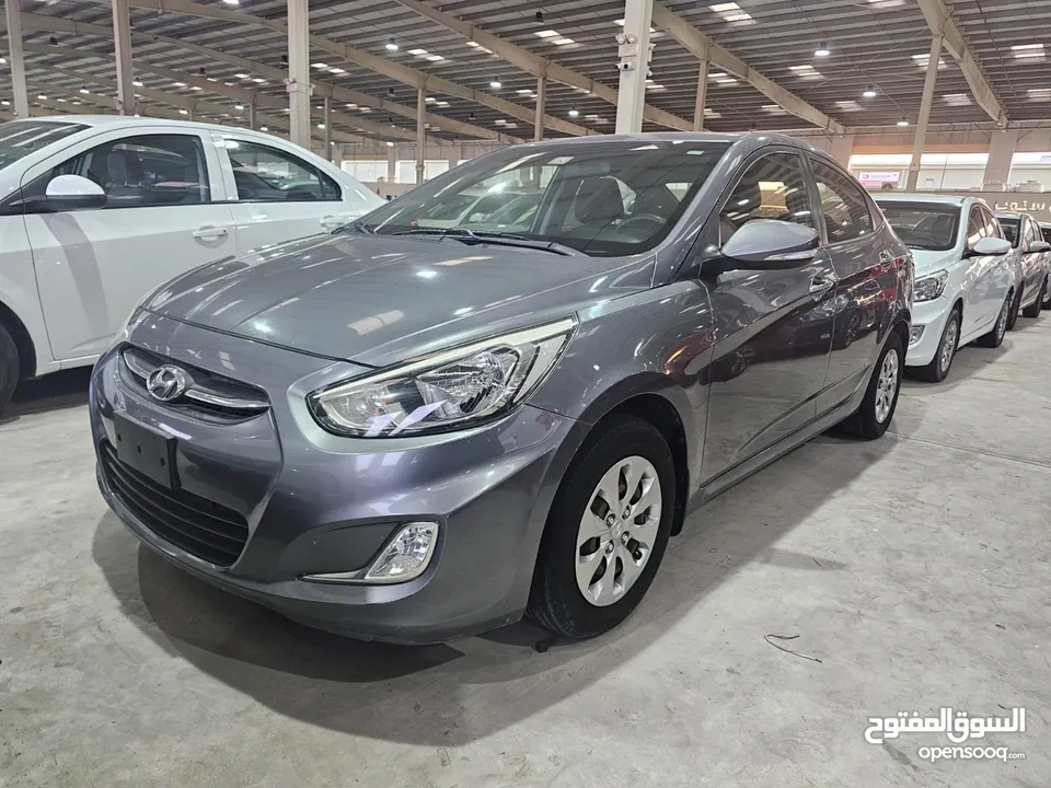 Hyundai Accent 1.6 GCC model 2017 in excellent condition