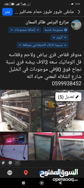 فقاسه واقفاص