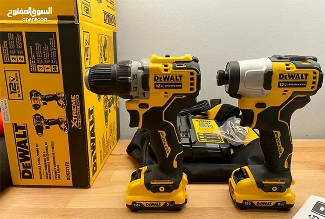 عدد يدوية وارد أوروبي بحال الوكالة للبيع بسعر مغري DEWALT BOSCH PARKSIDE and DREMEL