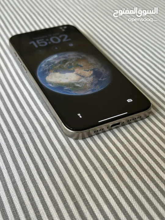 Iphone 15 pro max 256GB natural titanium used like new