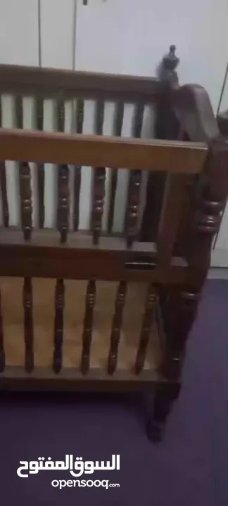 تخت أطفال خشاب