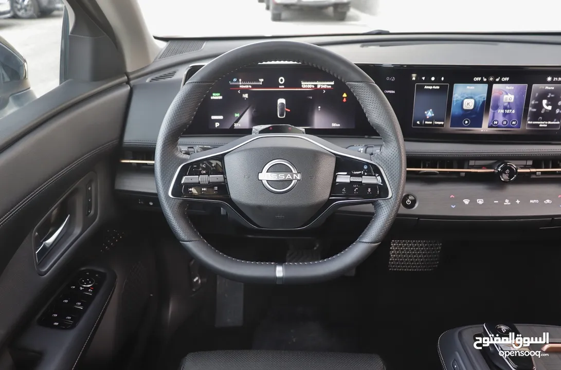 NISSAN AIRYA نيسان اريا كهربائيه 2022 كفالة مجموعة بسطامي والصاحب 3 سنوات او 100000كم
