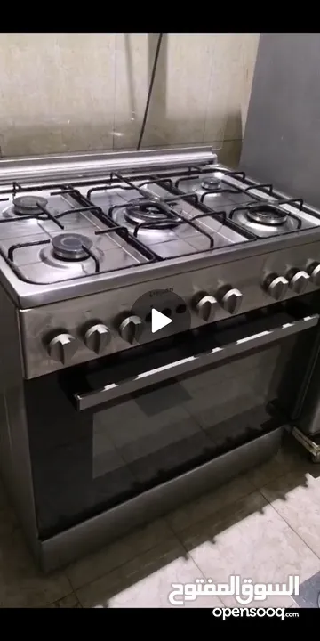 5 burner gas range