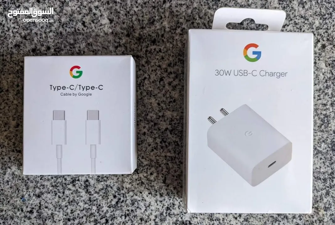 شاحن جوجل بكسل 30 واط مع الوصله  Google 30W USB-C Power Charger with Cable