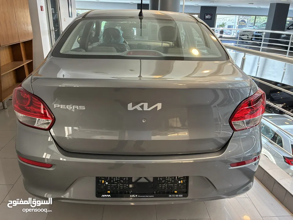 Kia pegas 2025 زيرو وارد و كفالة الوكيل