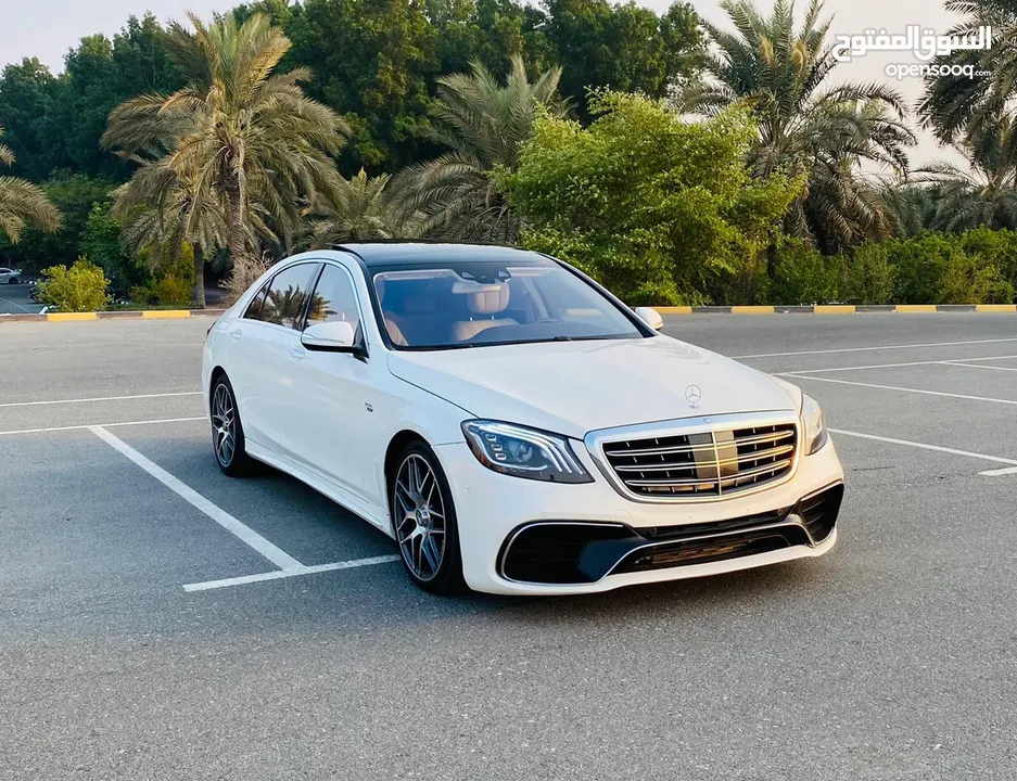 مرسيدس بنز S550 موديل 2014 محول S63 ثلاث فصوص