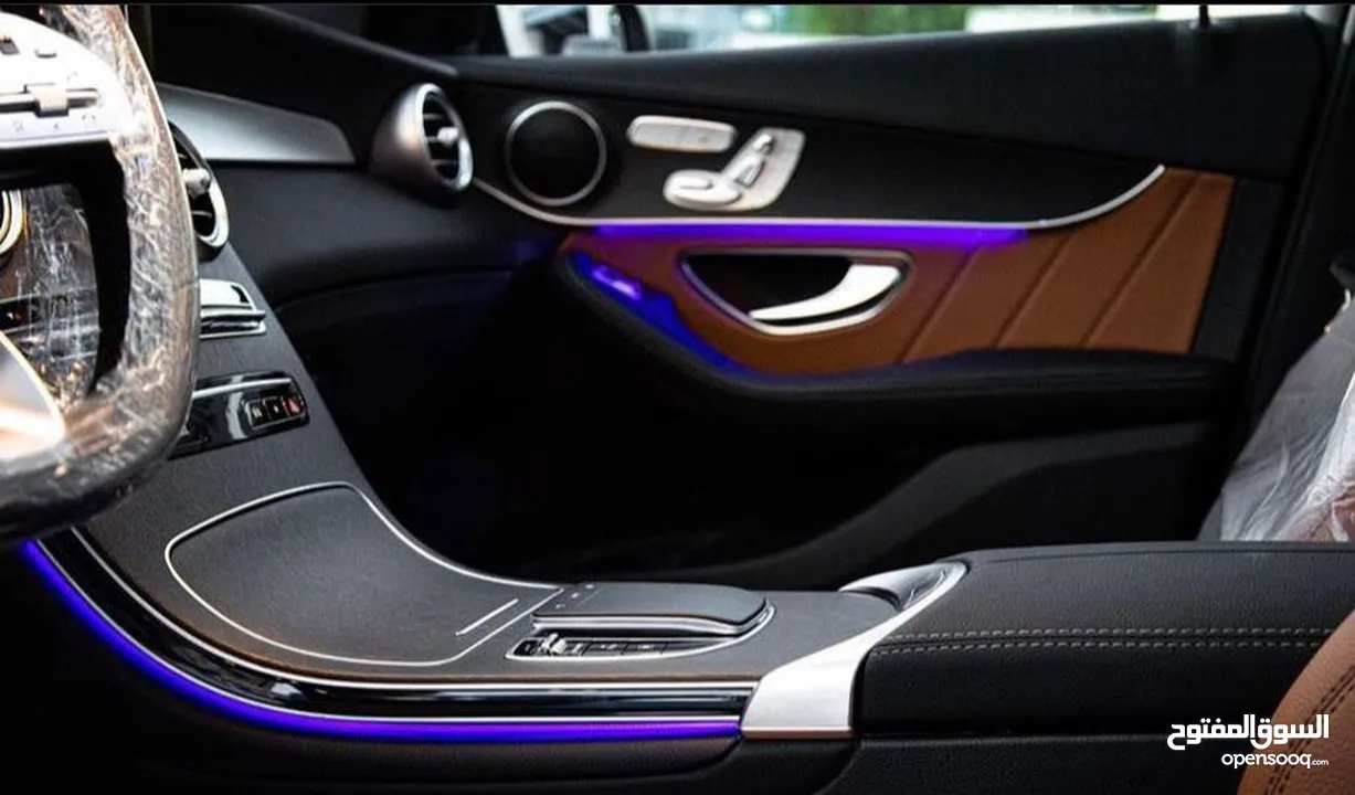 مرسيدس GLC300e وكاله كرت ابيض وعلى كفالة غرغور موديل 2022