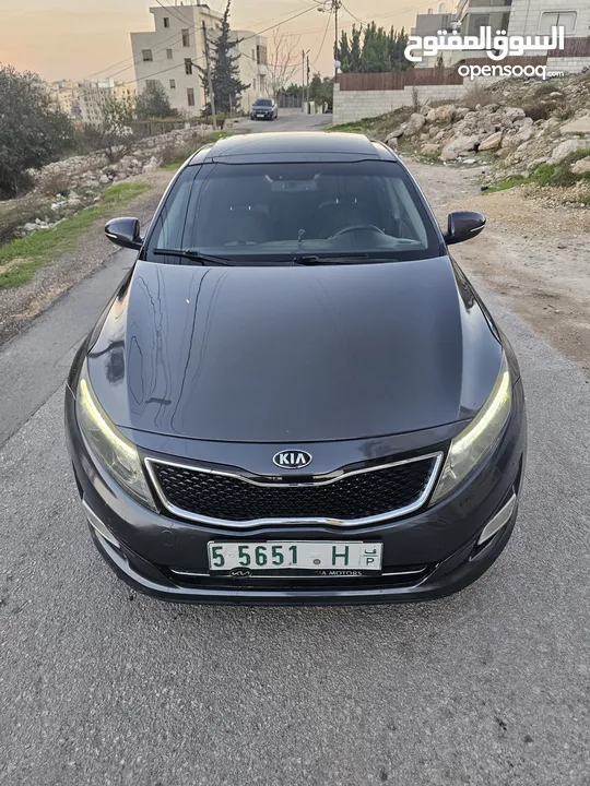 .كيا اوبتيما 2014 فل اضافات كاش 38000 الف كاش امكانيه البدل على كيا فورتي امكانية التقسيط  دفعه 15ال