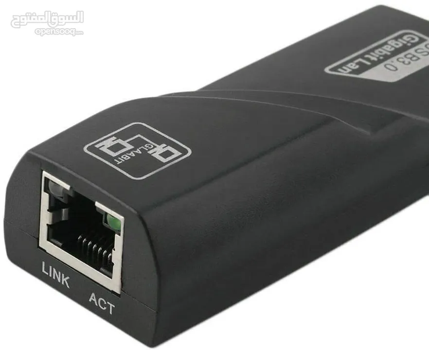 USB 3.0 To 10/100/1000 Gigabit RJ45 Ethernet LAN Network Adapter 1000Mbps تحويلة