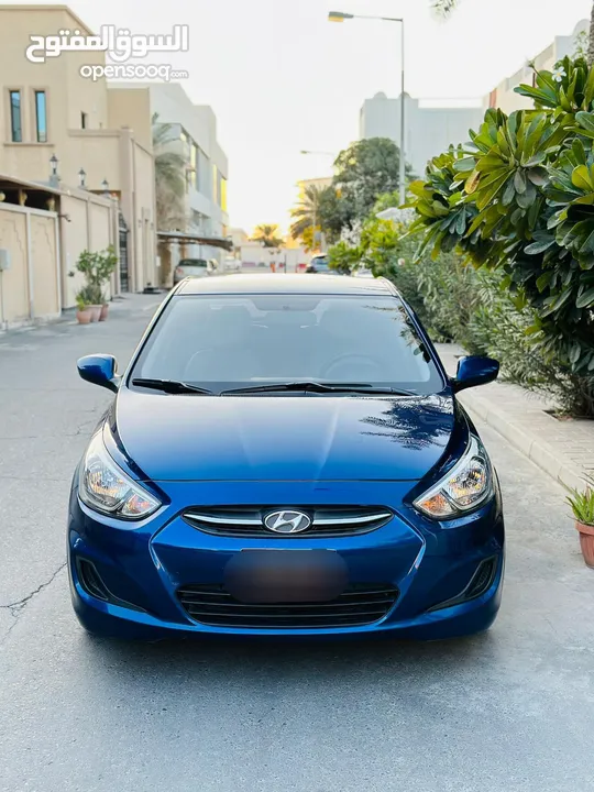 Hyundai Accent Hatchback  Year-2016  Zero Accident Free car in excellent condition with  Very well m