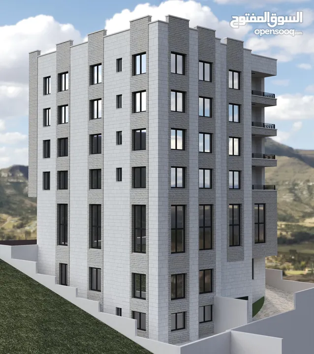 شقة في بيب ايبا 143 م طابق خامس بعمارة قيد الانشاء