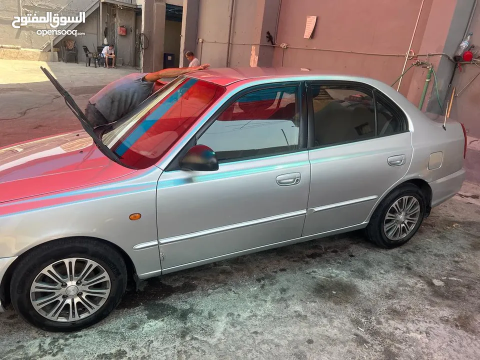 هيونداي فيرنا 2002 بسعر حرق 3800 قابل للتفاوض