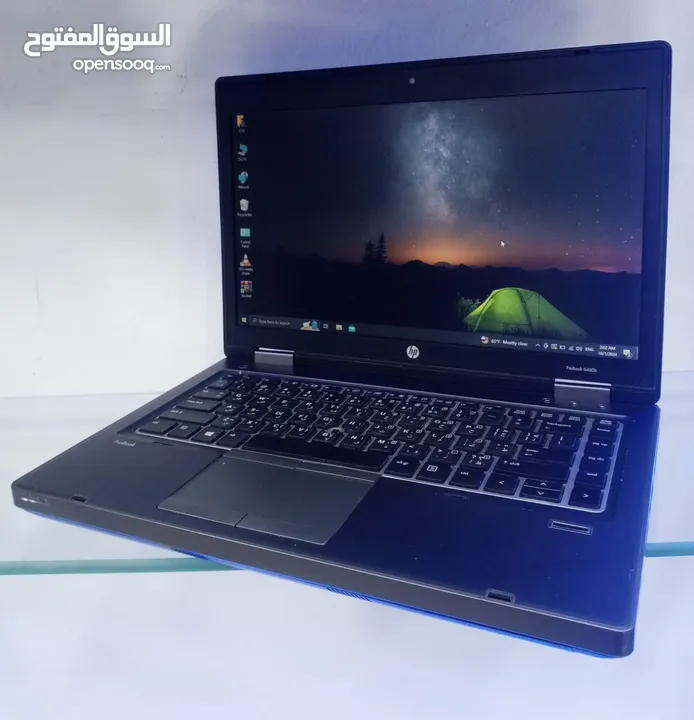 لابتوب hp بحالة ممتازة