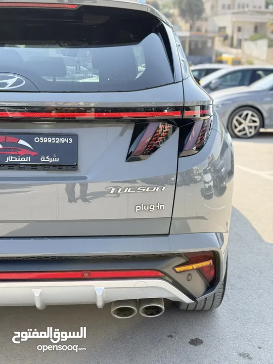 هونداي توسان NLine ترخيص 2022 محرك 1600 هايبرد plug in/يقطع على الشحنه 65 كيلو متر  271 حصان