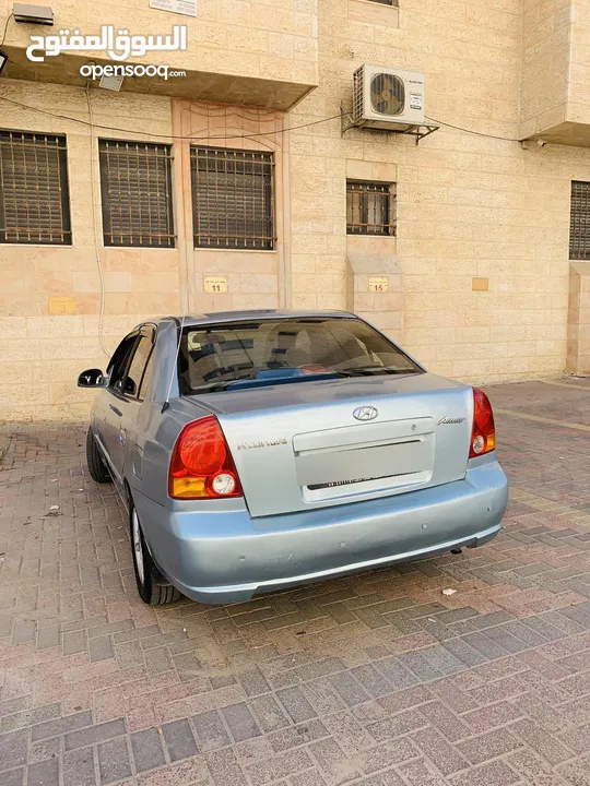 هونداي اكسنت 2005 اوتوماتك ترخيص تامين سنه افحص وين بدك ولا ضربة البيع فقط كاش وتنازل مباشرة