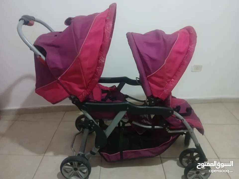 عربايات اطفال توأم للبنات
