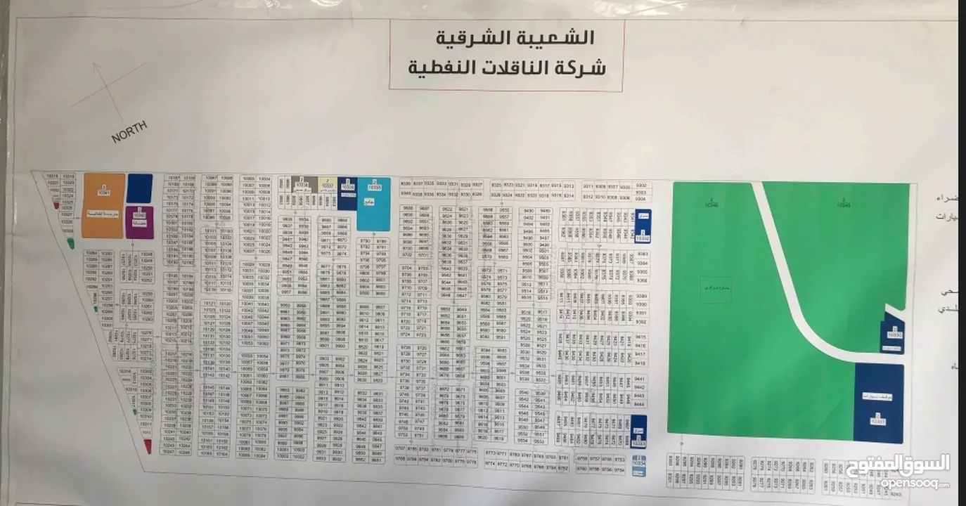 قطعة بمقاطعة 52 الشعيبة الشرقية