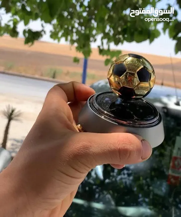 معطر سيارة بالطاقة الشمسية على شكل كرة سلة أضف لمسة فخامة وسيطرة على رائحة سيارتك