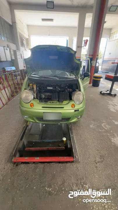 دايو 2001 لون اخضر محرك 800 cc