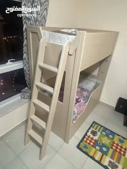 Baby bed & Bunk bed & electric car & kids staff URGENT SALE