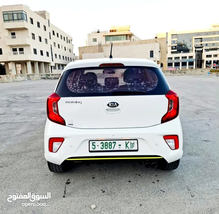 كيا مورنينج 2018 GT LINE فل اضافات