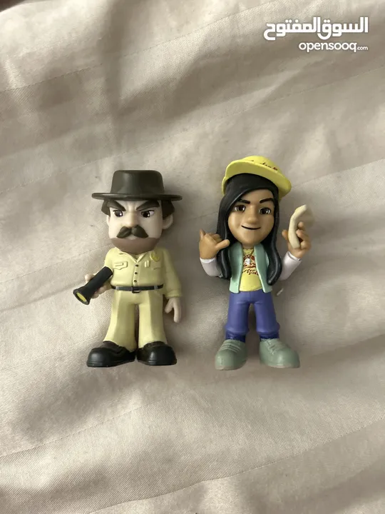 Stranger Things toys(original) Hopper and Argyle